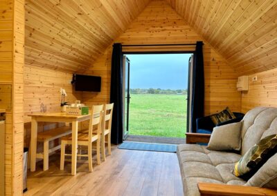 log cabin holiday accommodation East Sussex